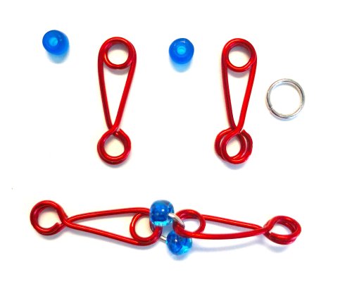 Kristal Wick's Fireworks Wire Necklace - , Holiday Designs, Loops, Wire Loop, Wrapped Wire Loop, Design, , Open a jump ring and add a seed bead
